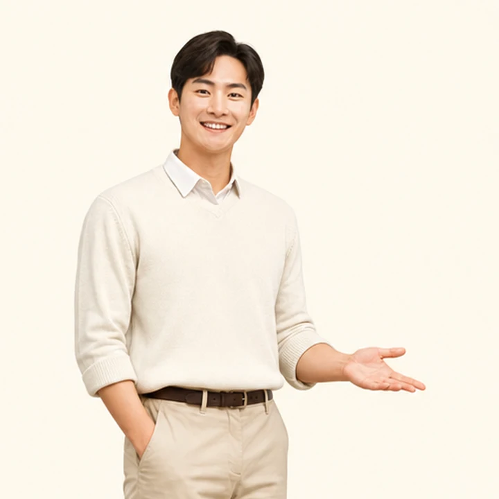 르노 그랑콜로오스 장기렌트카 상담 신청을 안내하는 담당자